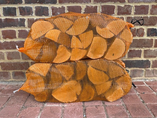Kiln Dried Firewood - XL Birch Log Nets