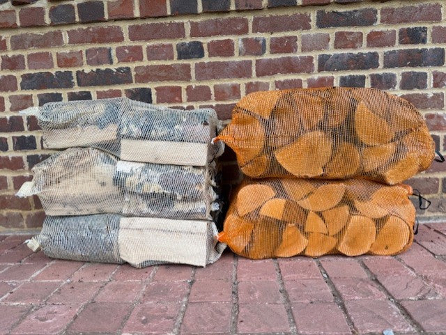 Kiln Dried Firewood - XL Birch Log Nets
